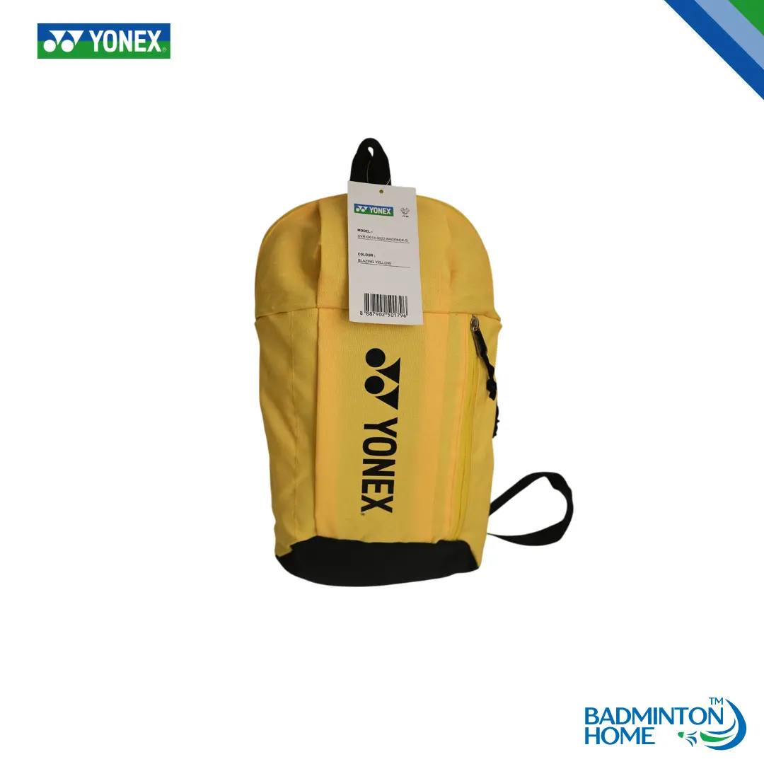 Copy of Badminton Home Products (4) Yonex Bagpack S Blazing Yellow