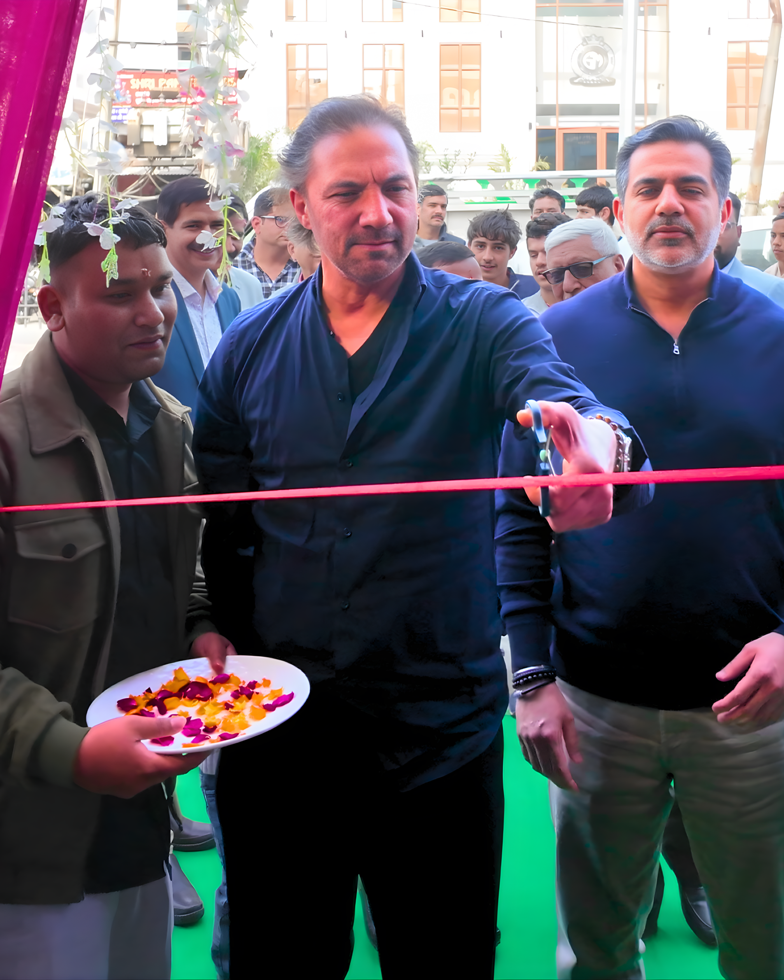 Karan Dhar & Vikram Dhar Visit Badminton Home