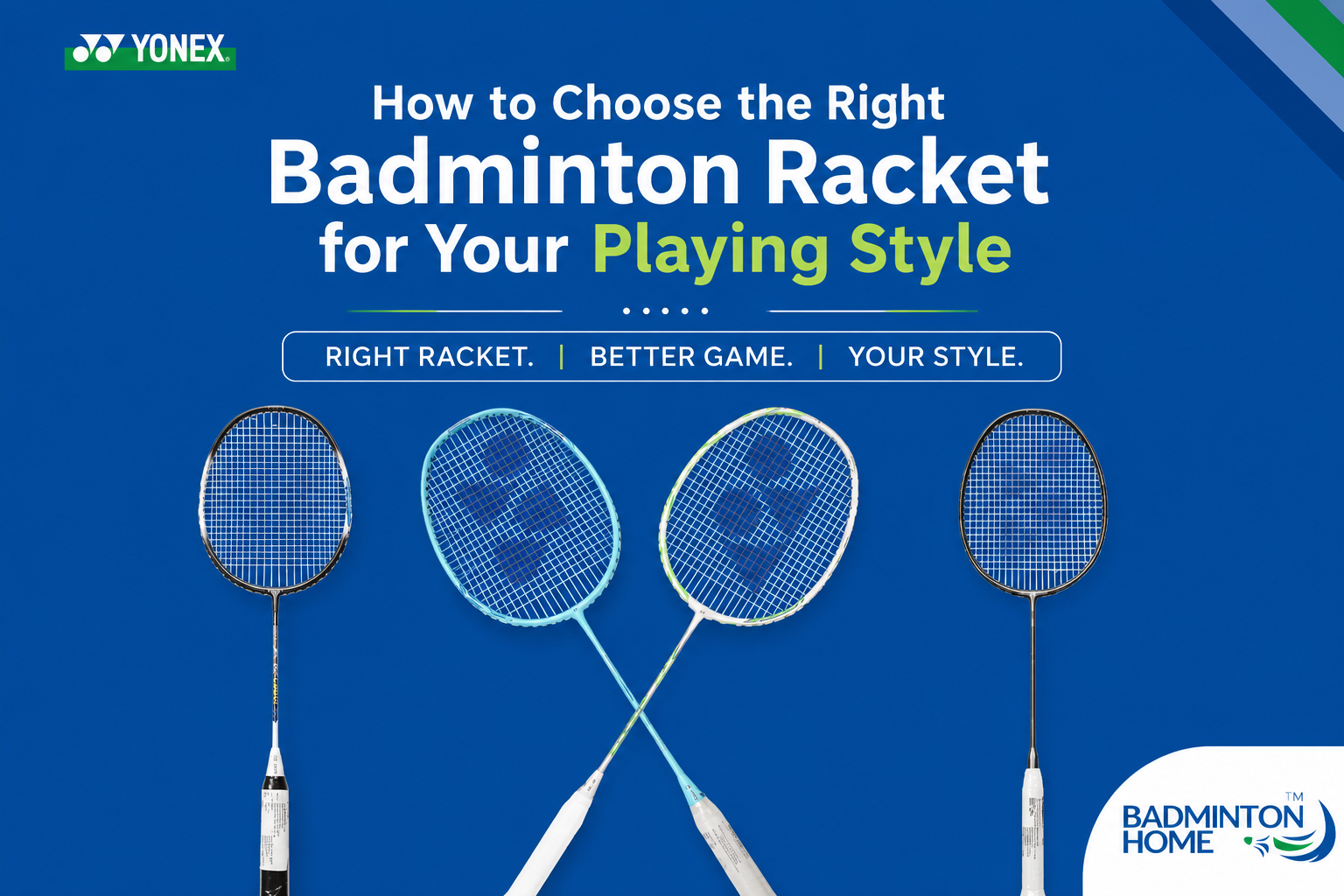 How to choose the right badminton racket for your playing style