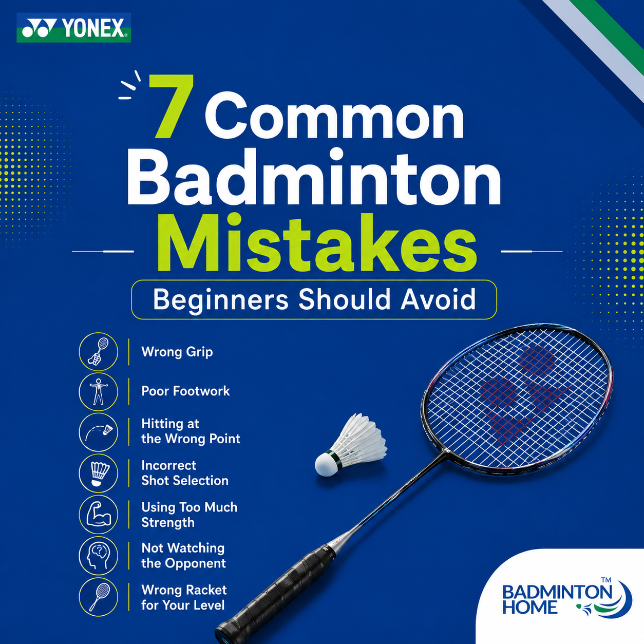 7 common badminton mistakes beginners should avoid